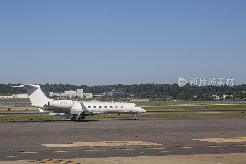 湾流宇航GV-SP G550飞机N512GV在DCA机场